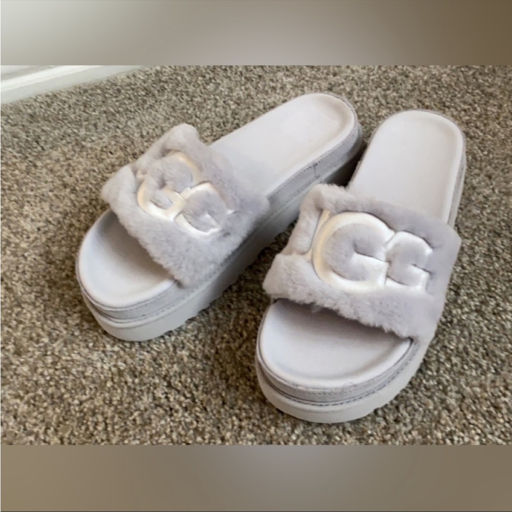 UGG Gray Slides New Condition